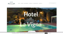 Desktop Screenshot of hotellavigna.it